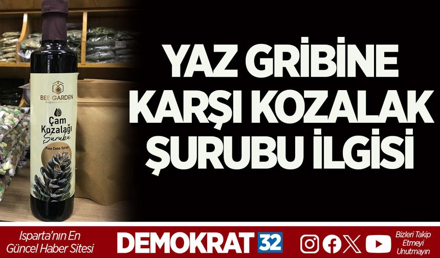 YAZ GRİBİNE KARŞI KOZALAK ŞURUBU İLGİSİ