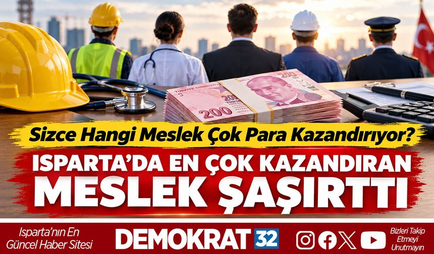 81 ilde en çok kazandıran meslekler belli oldu: İşte şehir şehir liste
