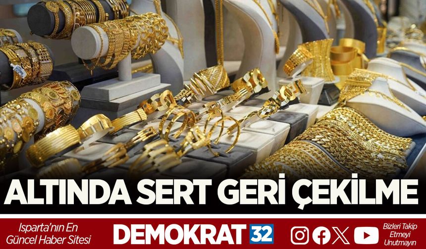 ALTINDA SERT GERİ ÇEKİLME