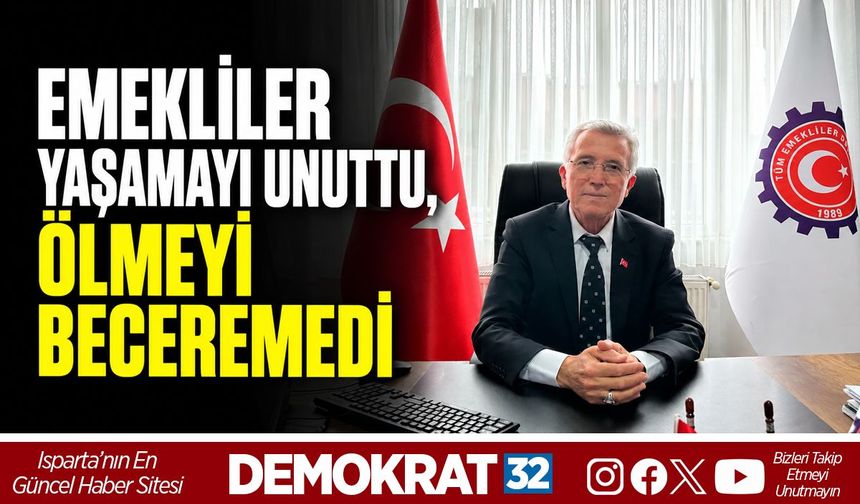 Emekliler Yaşamayı Unuttu, Ölmeyi Beceremedi