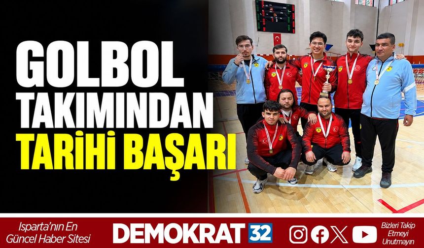 Golbol Takımından Tarihi Başarı