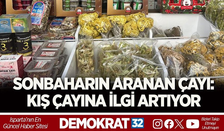 SONBAHARIN ARANAN ÇAYI: KIŞ ÇAYINA İLGİ ARTIYOR