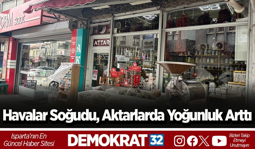 Havalar Soğudu, Aktarlarda Yoğunluk Arttı