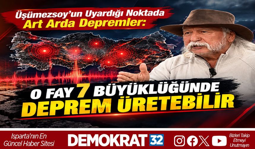 O FAY 7 BÜYÜKLÜĞÜNDE DEPREM ÜRETEBİLİR