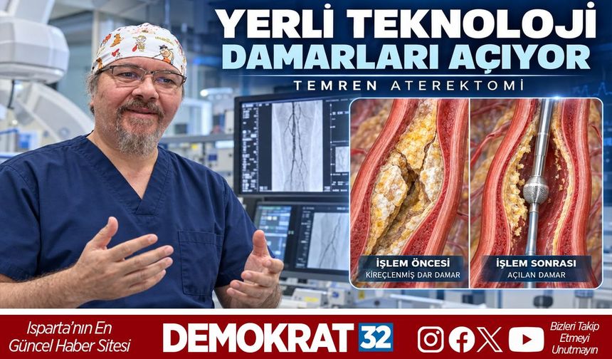YERLİ TEKNOLOJİ DAMARLARI AÇIYOR: TEMREN ATEREKTOMİ
