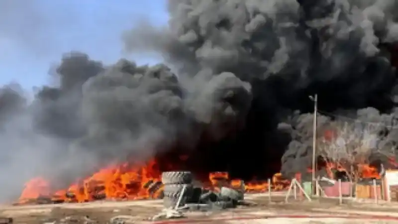 Büyük Yangın Paniğe Neden Oldu!