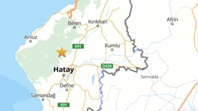 <h2 class="news-detail__text-description d-block">Son dakika deprem haberi... Hatay Antakya merkezli 3.8 büyüklüğünde deprem meydana geldi.</h2>