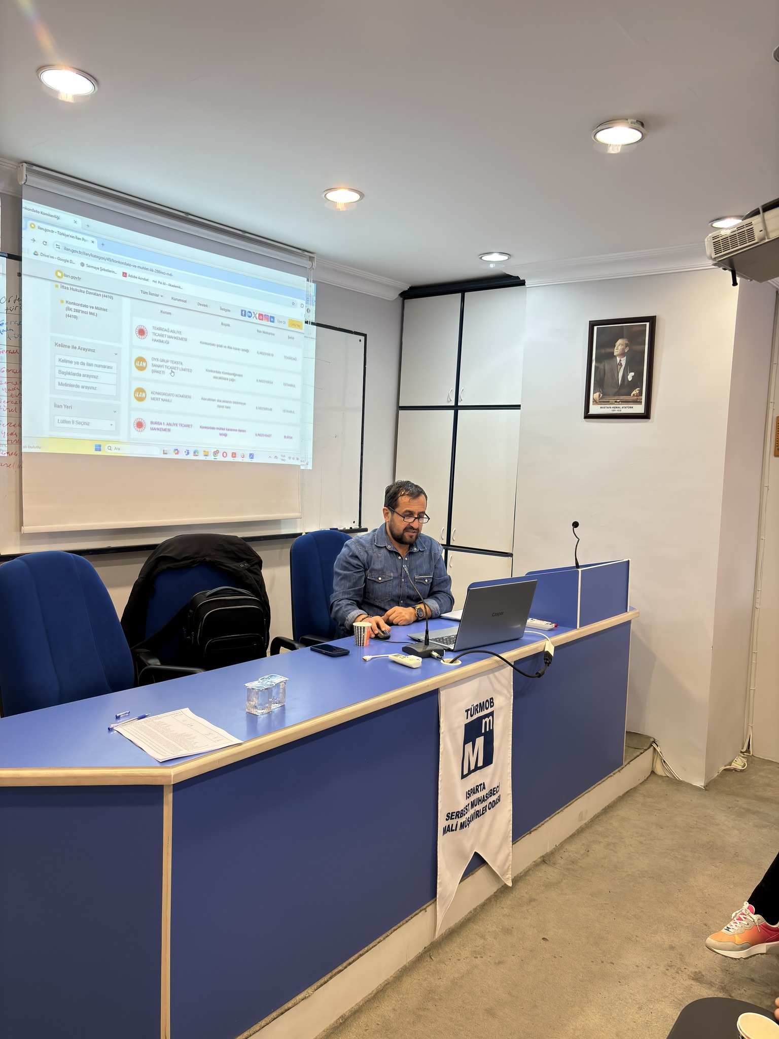 Ekonomik Sıkıntı Yaşayan Firmalara Rehberlik Isparta’da Konkordato Komiserliği Eğitimi Başladı (2)