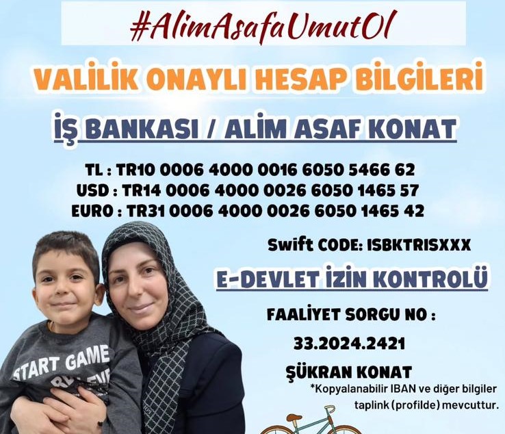 Alim Asaf İçin Umut Sürüyor Kampanyada Yüzde 57’Lik Yol Alındı (1)