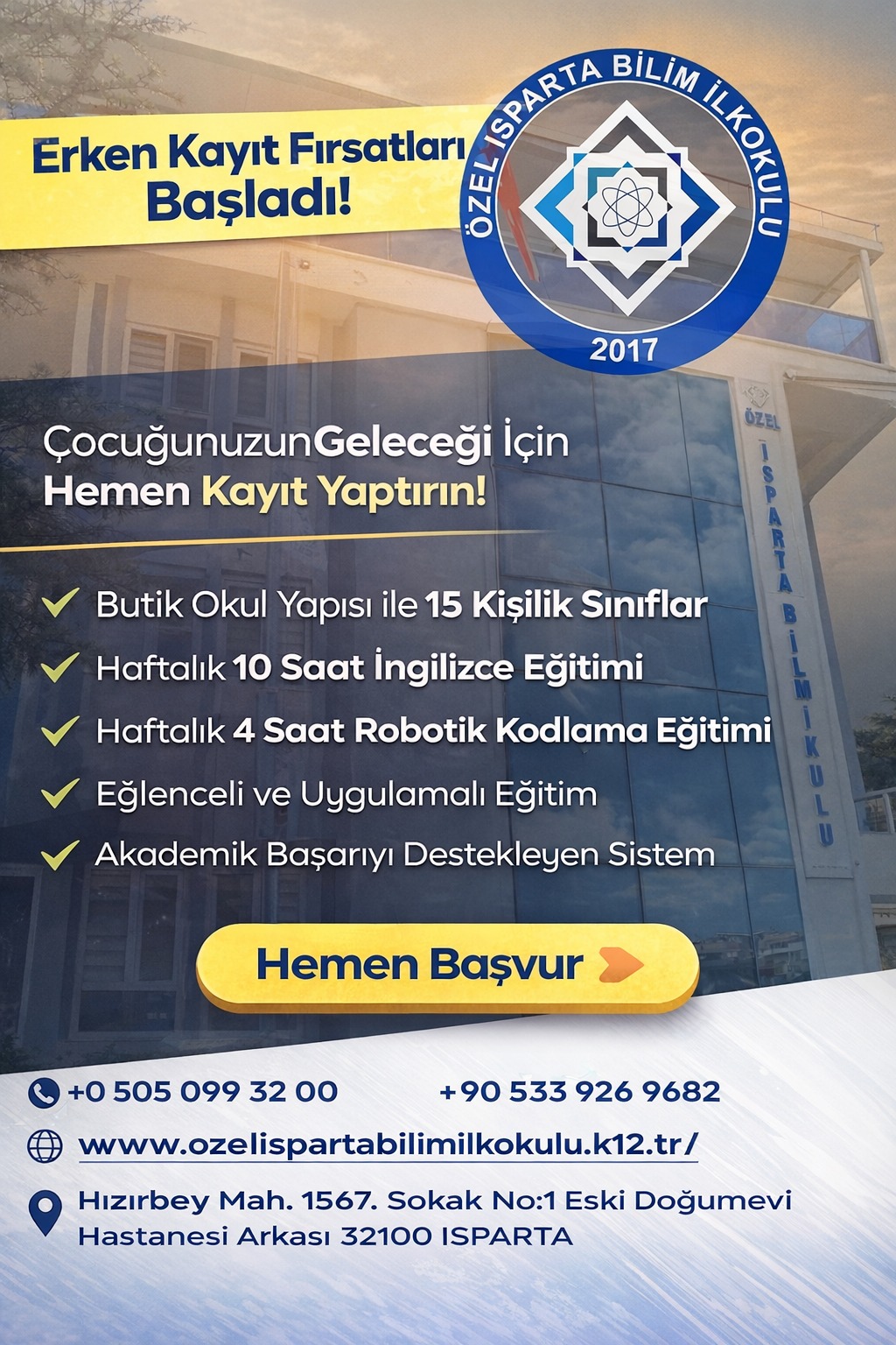 Özel Isparta Bi̇li̇m İlkokulu’ndan Ulusal Ve Uluslararasi Başarilar (1)