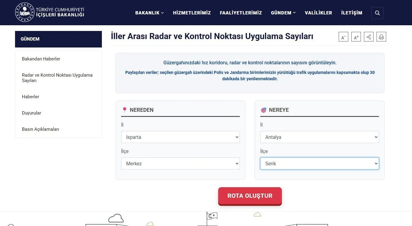 Anlık Radar Haritası Yayına Girdi (2)