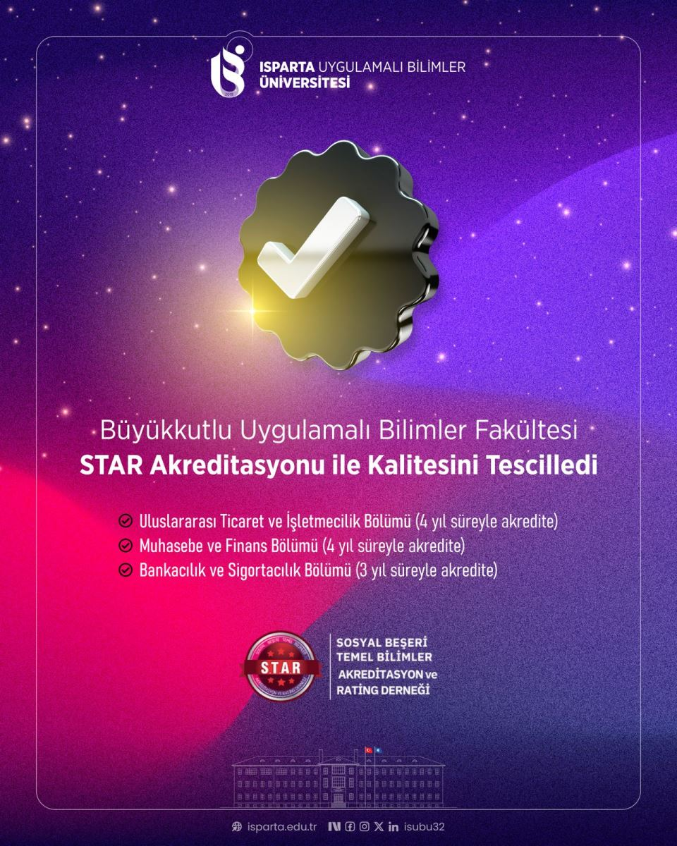 Büyükkutlu Ubf, Star Akreditasyonu İle Kalitesini Tescilledi
