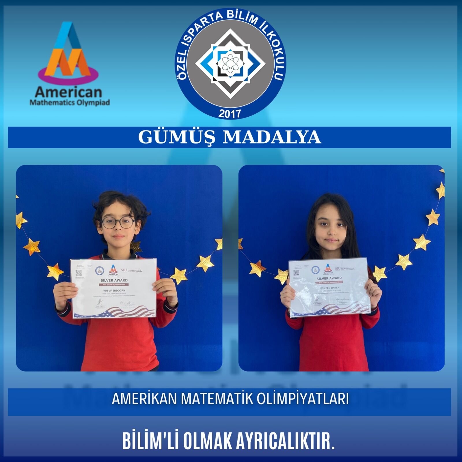 Özel Isparta Bi̇li̇m Okulu Öğrenci̇leri̇nden Büyük Başari (1)