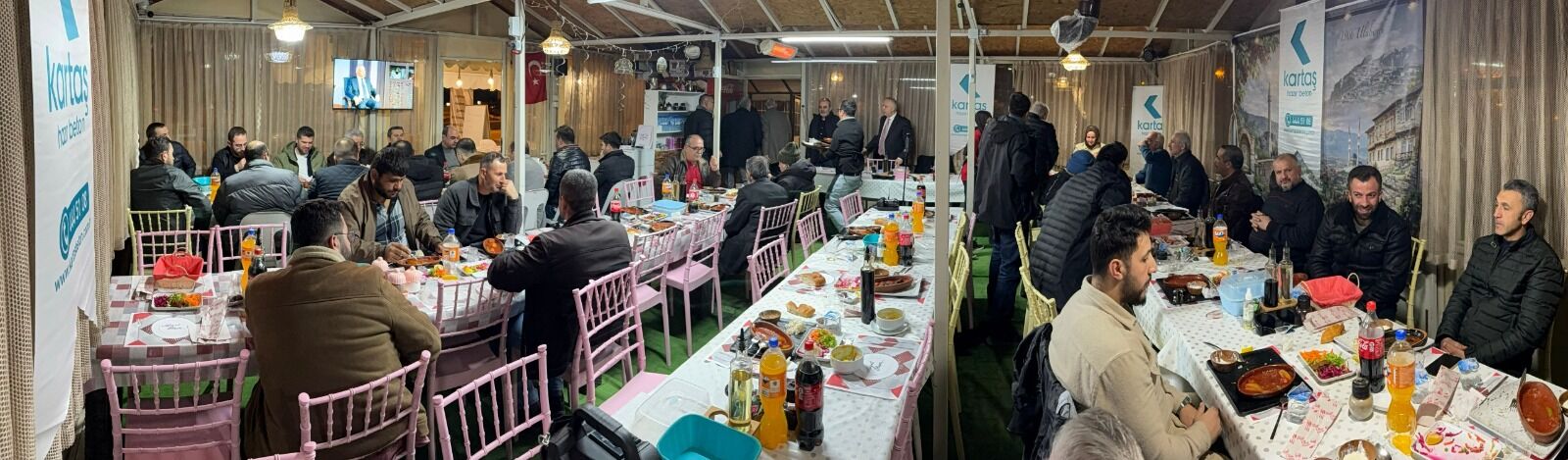 Uluborlulu İş İnsanlari Ramazan Sofrasinda Bi̇r Araya Geldi̇ (1)