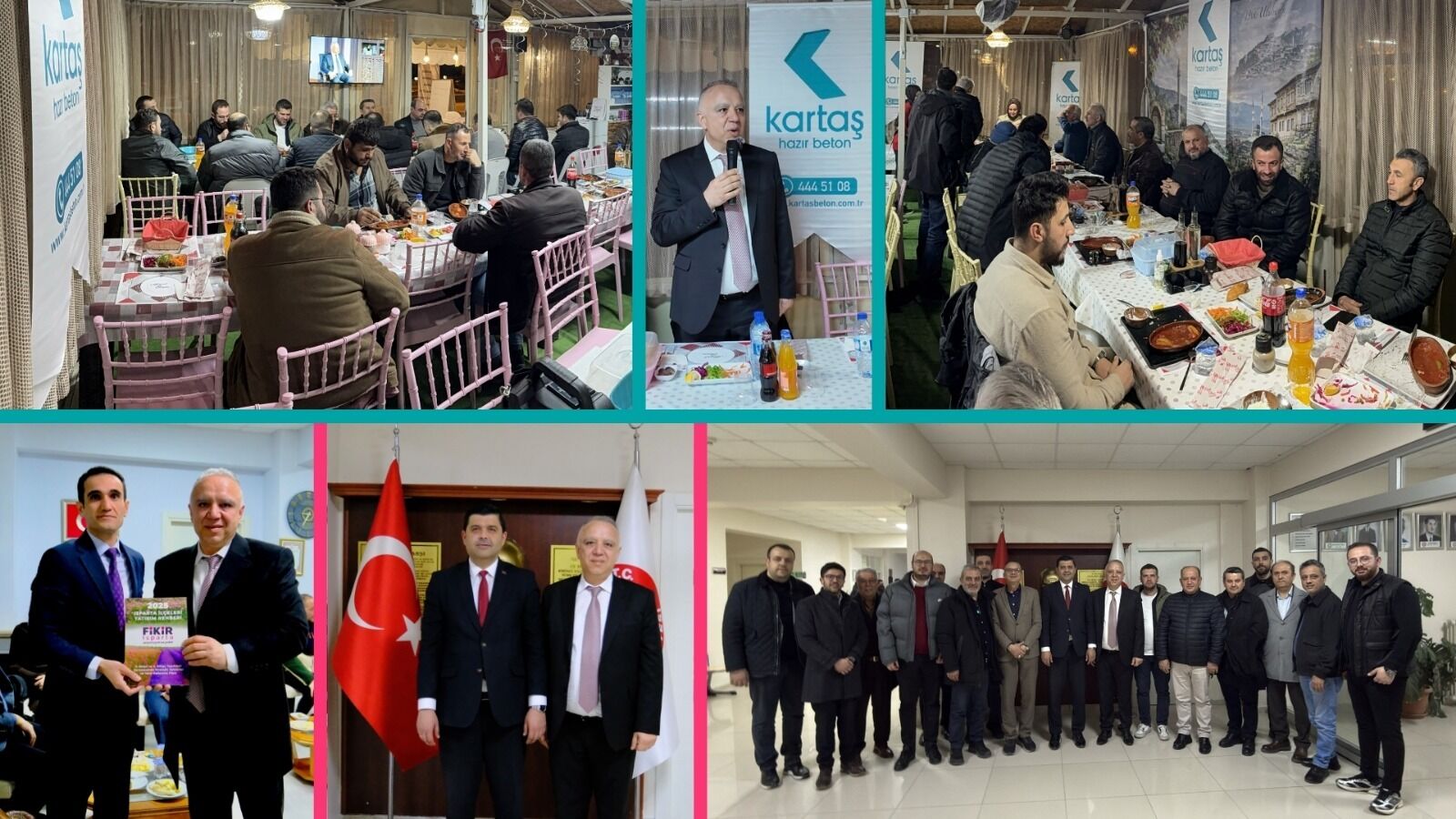 Uluborlulu İş İnsanlari Ramazan Sofrasinda Bi̇r Araya Geldi̇ (2)