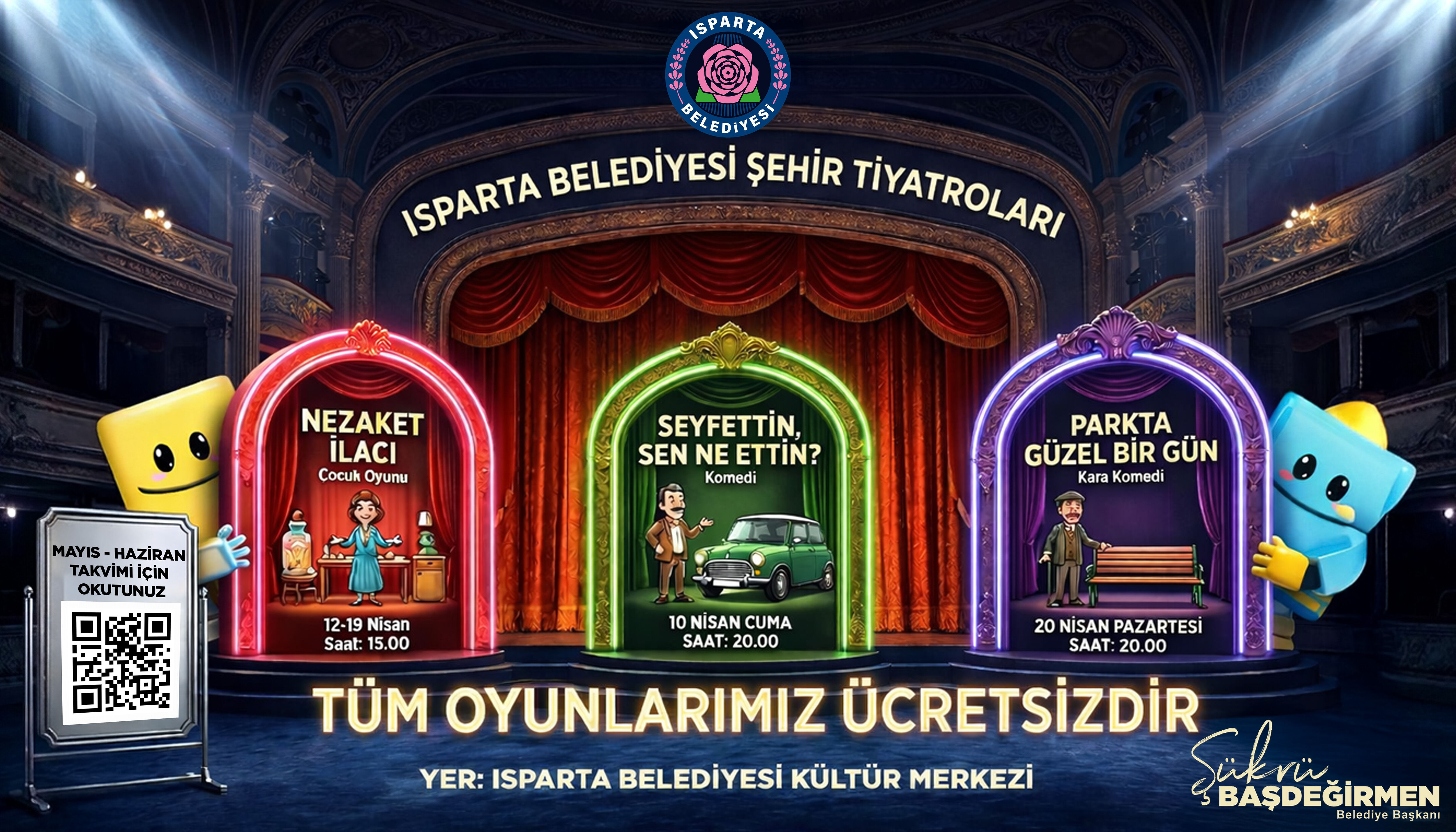 Şehir Tiyatroları 3 Oyunla Tiyatro Severlerle Buluşacak