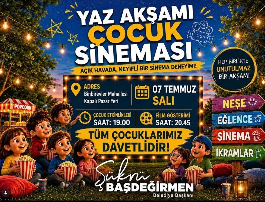 Isparta Yaz Cocuk Sinemasi