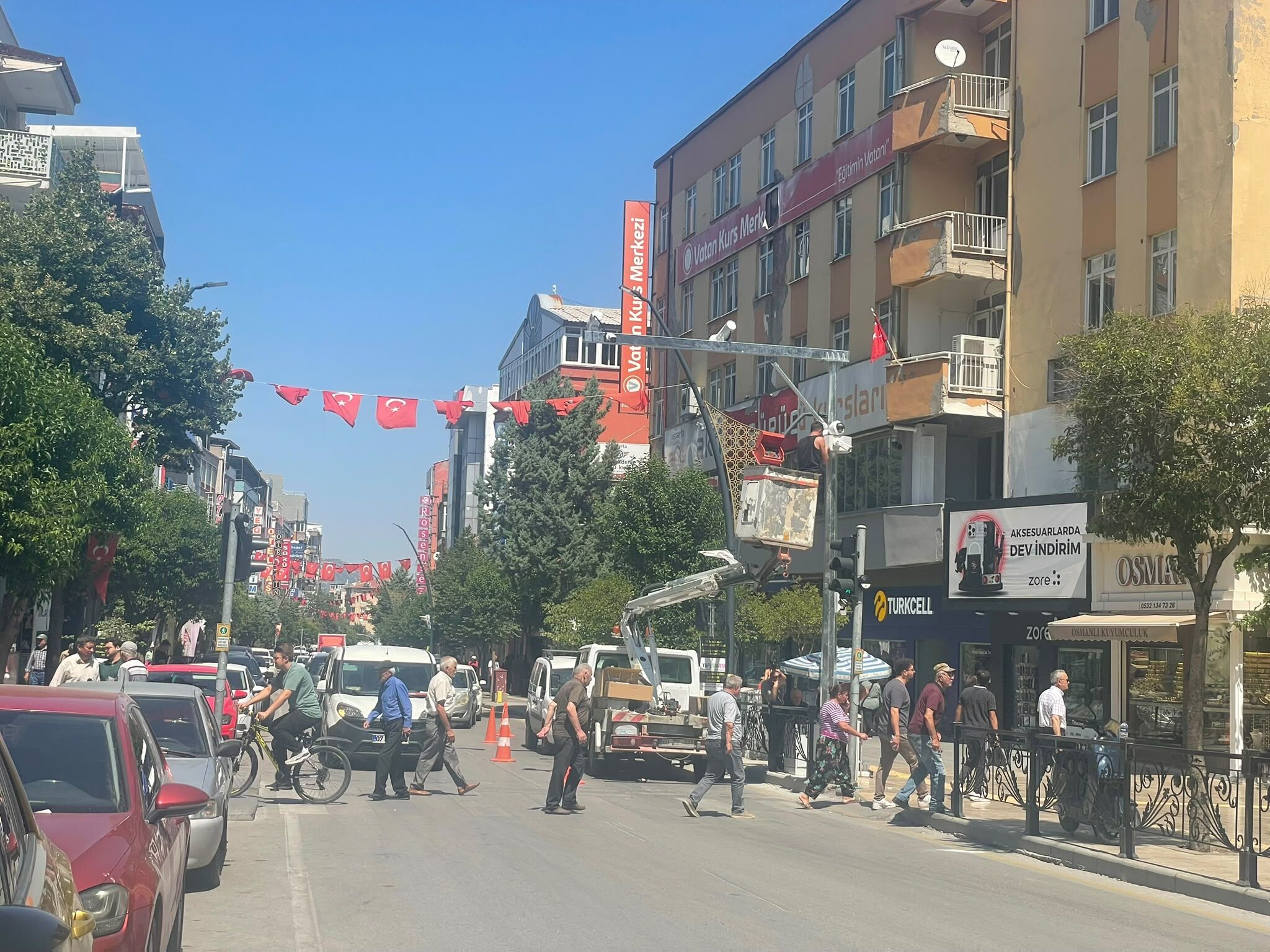 Mi̇mar Si̇nan Caddesi̇’nde Mobese Ve Deneti̇m Kameralari Devrede (4)
