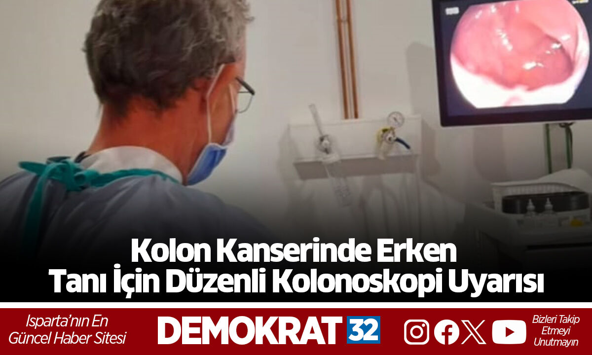 Kolon Kanserinde Erken Tanı İçin Düzenli Kolonoskopi Uyarısı
