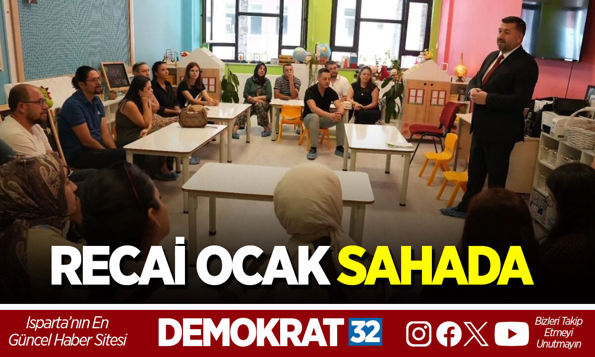 RECAİ OCAK SAHADA