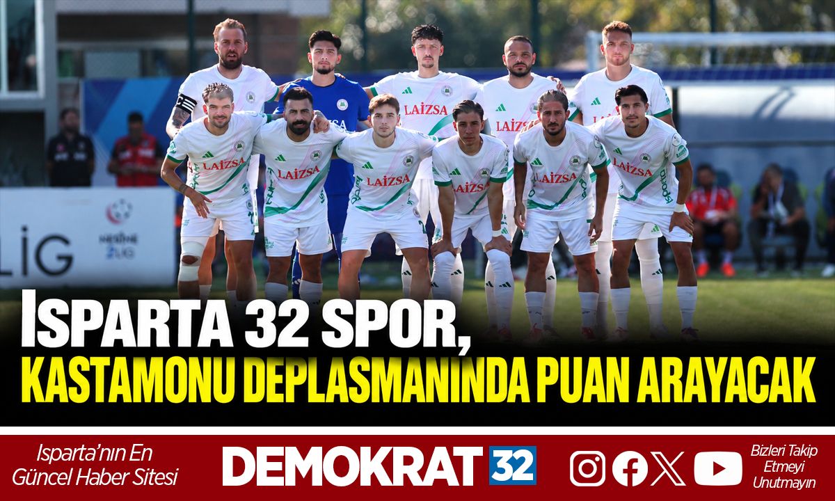ISPARTA 32 SPOR, KASTAMONU DEPLASMANINDA PUAN ARAYACAK