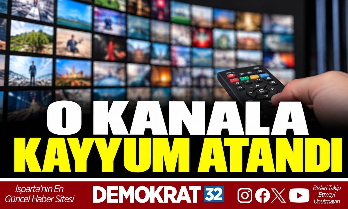 O KANALA KAYYUM ATANDI, YAYINLARI DURDURULDU