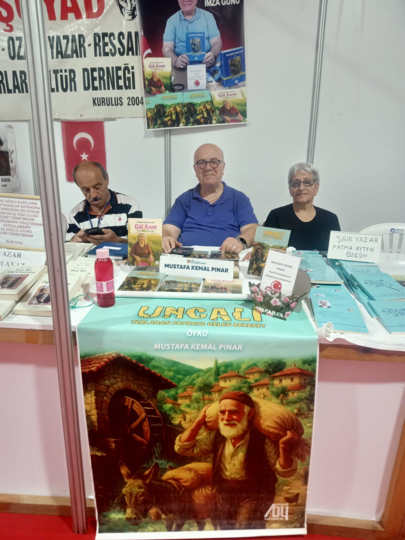 Pınar, Antalya Kitap Fuarı’nda Isparta’yı Temsil Ediyor (1)