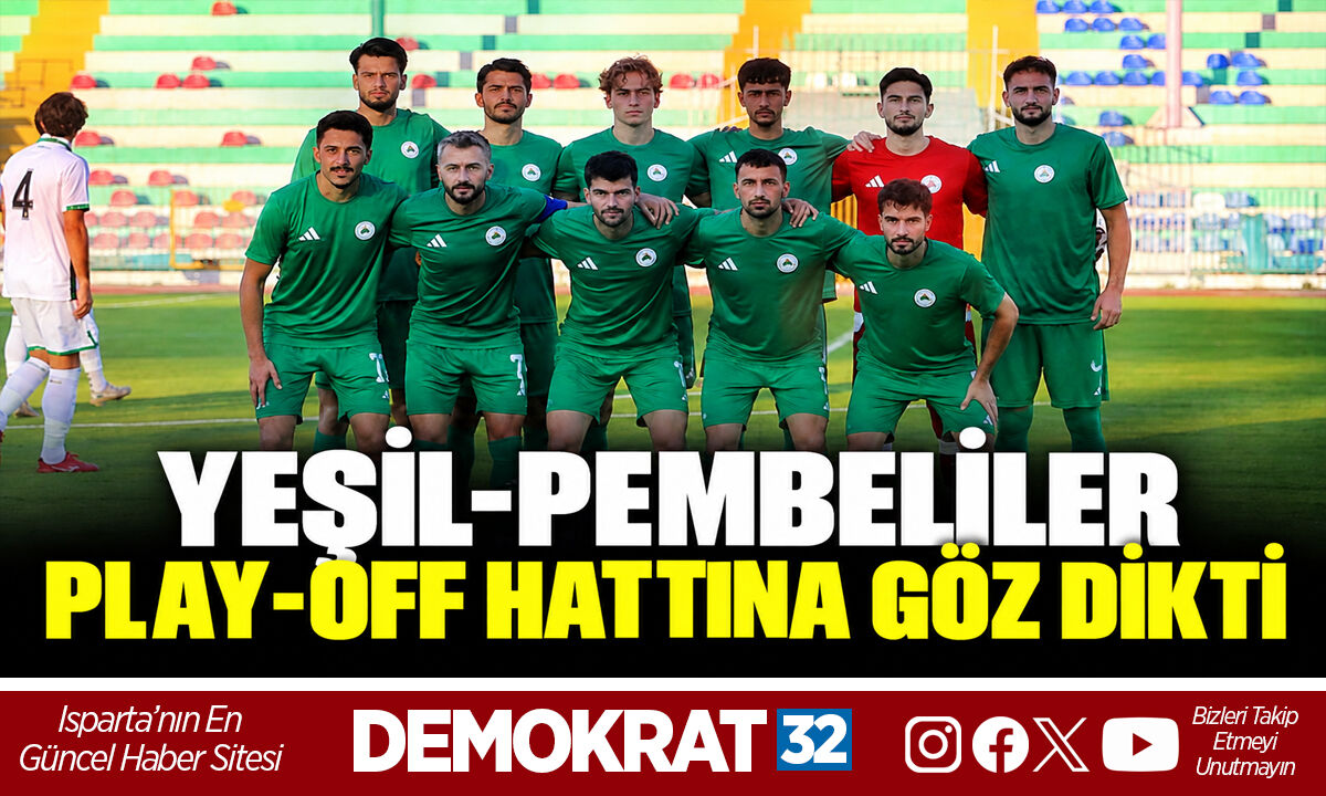 YEŞİL-PEMBELİLER PLAY-OFF HATTINA GÖZ DİKTİ